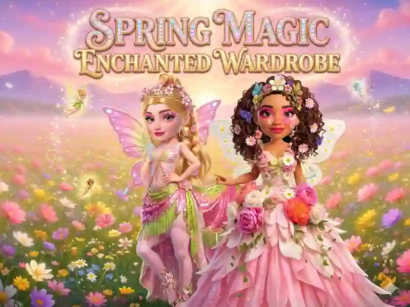 Lojë Spring Magic Enchanted Wardrobe në internet