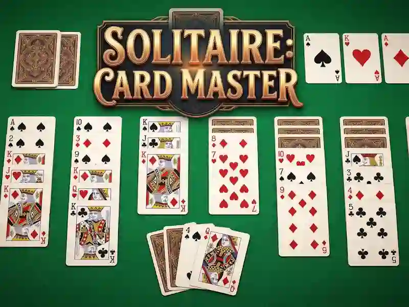 Lojë Solitaire: Master Card në internet