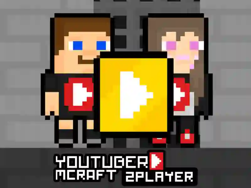 Lojë YouTuber Minecraft 2 Player në internet