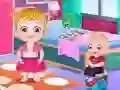 Lojë Bebe Hazel: Çerdhe në internet