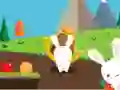 Lojë Bunny Pop në internet