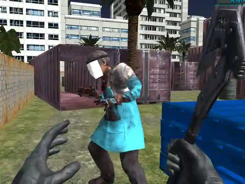 Lojë Battle Swat vs Mercenary Zombie Survival në internet