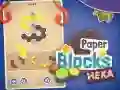 Lojë Blloqe Letre Hexa në internet Lojë Blloqe Letre Hexa në internet