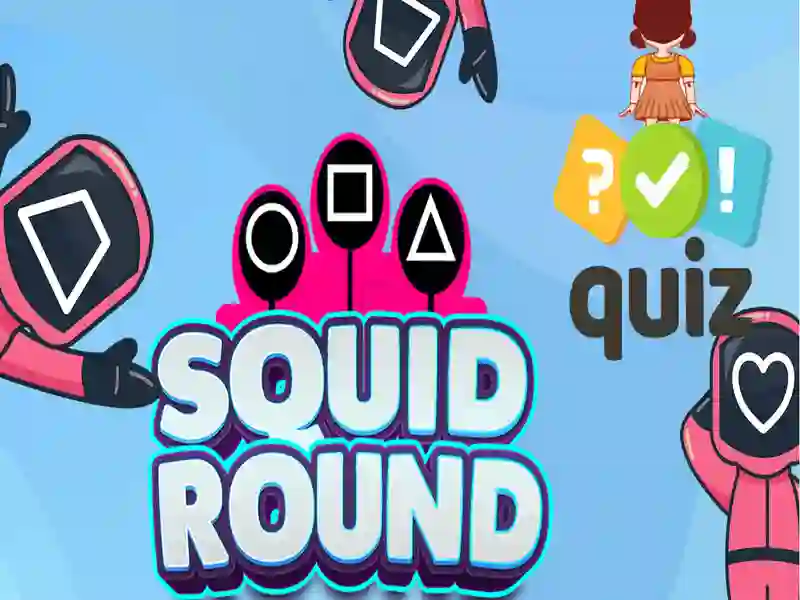 Lojë Quiz Squid Raund në internet Lojë Quiz Squid Raund në internet