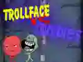 Lojë Trollface Kundër Zombie në internet