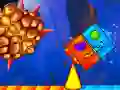 Lojë Zjarri dhe Uji: Geometry Dash në internet