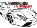 Lojë Libri për ngjyrosur Lamborghini në internet