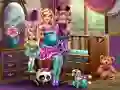 Lojë Barbie me binjakë në internet Lojë Barbie me binjakë në internet