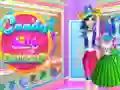 Lojë Veshja e Vajzës Candy në internet Lojë Veshja e Vajzës Candy në internet