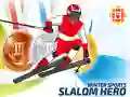 Lojë Sportet Dimërore: Hero i Slalomit në internet Lojë Sportet Dimërore: Hero i Slalomit në internet