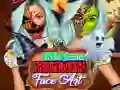 Lojë Art i fytyrës së Halloween të Kylie Jenner në internet