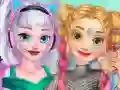 Lojë Moda e Ardhshme e Elsës dhe Rapunzel në internet