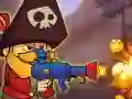 Lojë Piratë kundër Zombive në internet Lojë Piratë kundër Zombive në internet