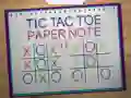 Lojë Tic Tac Toe Shënim Letre 2 në internet