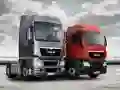 Lojë Puzë të Kamionëve në internet Lojë Puzë të Kamionëve në internet