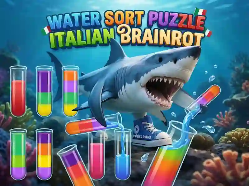 Lojë Water Sort Puzzle Italian Brainrot në internet