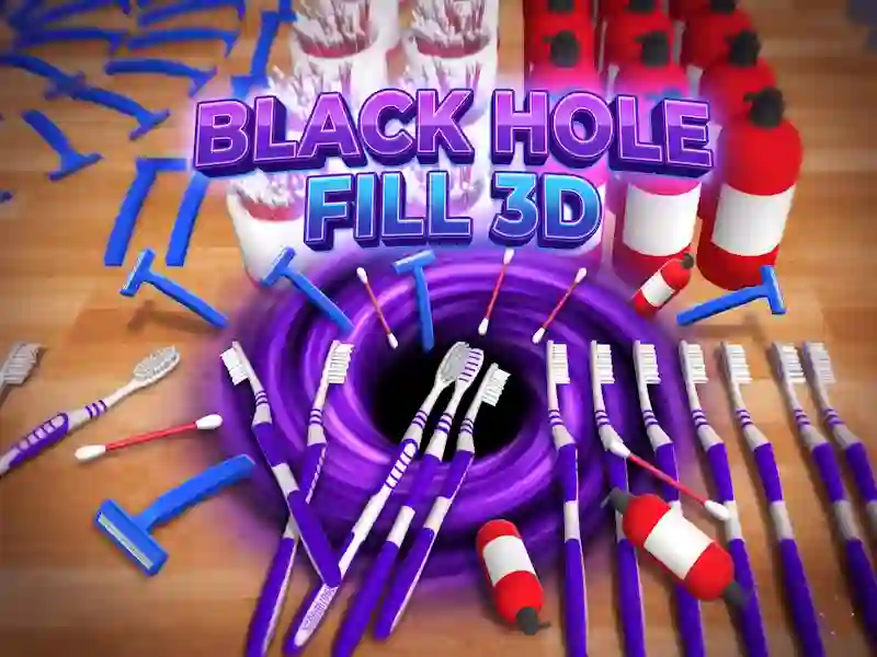 Lojë Black Hole Fill 3D në internet