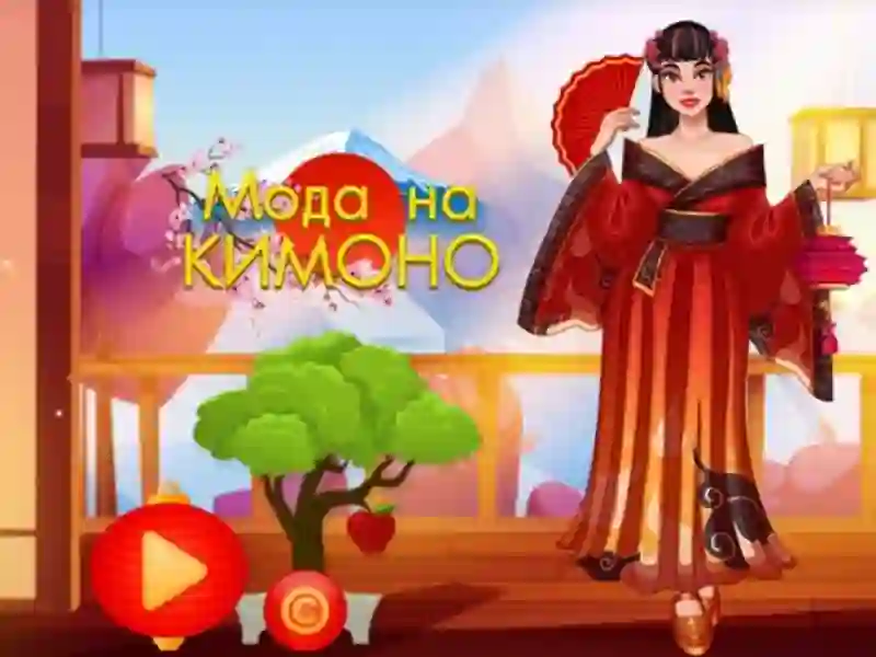 Lojë Kimono Moda në internet