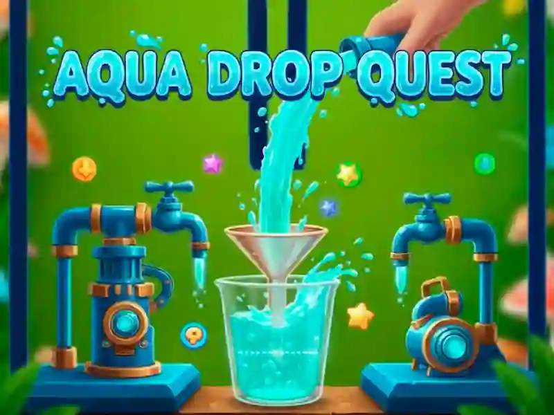 Lojë Aqua Drop Quest në internet