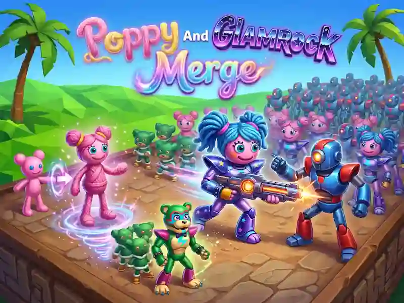 Lojë Poppy And Glamrock Merge në internet
