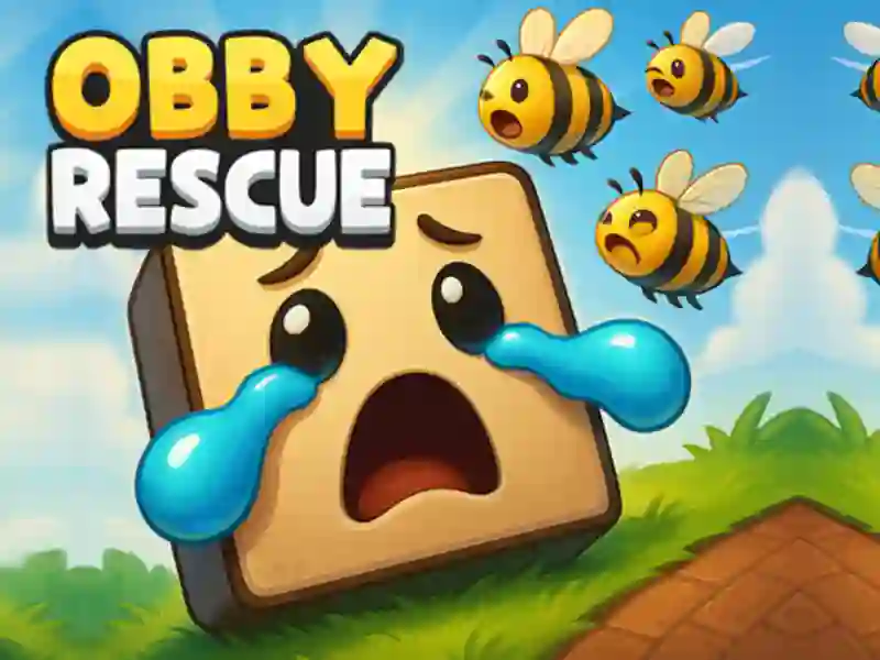 Lojë Obby Shpëtim në internet
