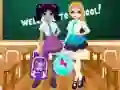 Lojë Konkursi i Dizajnit të Çantës Shkollore Jacqueline dhe Eliza në internet Lojë Konkursi i Dizajnit të Çantës Shkollore Jacqueline dhe Eliza në internet