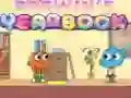 Lojë Bota e Mrekullueshme e Gumball: Libri Vjetor i Darwin në internet