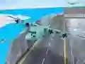 Lojë Simulator i Fluturimit të Aeroplanëve 3D në internet Lojë Simulator i Fluturimit të Aeroplanëve 3D në internet