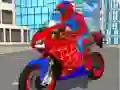 Lojë Hero Stunt Spider Bike Simulator 3D 2 në internet Lojë Hero Stunt Spider Bike Simulator 3D 2 në internet