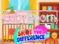 Lojë Gjej ndryshimet në dhomën e bebes në internet Lojë Gjej ndryshimet në dhomën e bebes në internet