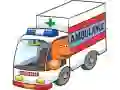Lojë Pazulli i Ambulancës Cartoon në internet Lojë Pazulli i Ambulancës Cartoon në internet