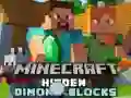 Lojë Blloqet e diamanteve të fshehura në Minecraft në internet