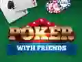 Lojë Poker me miqtë në internet