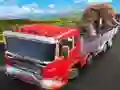 Lojë Simulator Transporti me Dinozaurë të Egër në internet