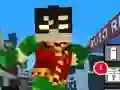 Lojë Teen Titans Go: Minecraft Vrapuesi Adolescent 3D në internet