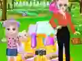 Lojë Dita e Piknikut të Familjes Princese në internet Lojë Dita e Piknikut të Familjes Princese në internet