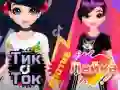 Lojë Vajzat TikTok vs Vajzat Likee në internet