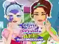 Lojë Crystal dhe Olivia: Transformim Real për Miqtë më të Mirë në internet Lojë Crystal dhe Olivia: Transformim Real për Miqtë më të Mirë në internet
