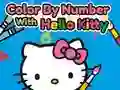 Lojë Pajt për Numra me Hello Kitty në internet Lojë Pajt për Numra me Hello Kitty në internet