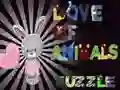 Lojë Dashuria për Kafshët Puzzle në internet Lojë Dashuria për Kafshët Puzzle në internet