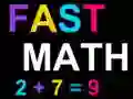 Lojë Matematika e Shpejtë në internet Lojë Matematika e Shpejtë në internet