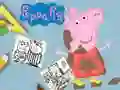 Lojë Libri i Ngjyrosur Peppa Pig në internet