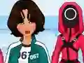 Lojë Enigmë e squid në internet