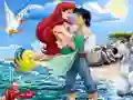 Lojë Puzël e Princeshës Ariel Mermaid në internet