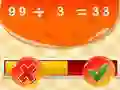 Lojë Lojë Matematike e Vërtetë ose e Gënjyer në internet Lojë Lojë Matematike e Vërtetë ose e Gënjyer në internet
