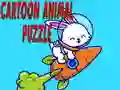 Lojë Puzzle e kafshëve kartun në internet Lojë Puzzle e kafshëve kartun në internet