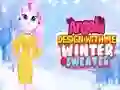 Lojë Angela Dizajno Me Mua: Pulovër Dimri në internet