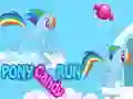 Lojë Vrapi me Karamele Pony në internet