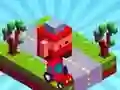 Lojë Rrugët Argëtuese Blocky në internet Lojë Rrugët Argëtuese Blocky në internet