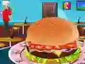 Lojë Dekorimi i Hamburgerëve në internet Lojë Dekorimi i Hamburgerëve në internet
